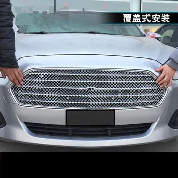 

Honeycomb Racing Grills Decorated Cover For Ford Escort Taurus 2015 16 17 ADA011