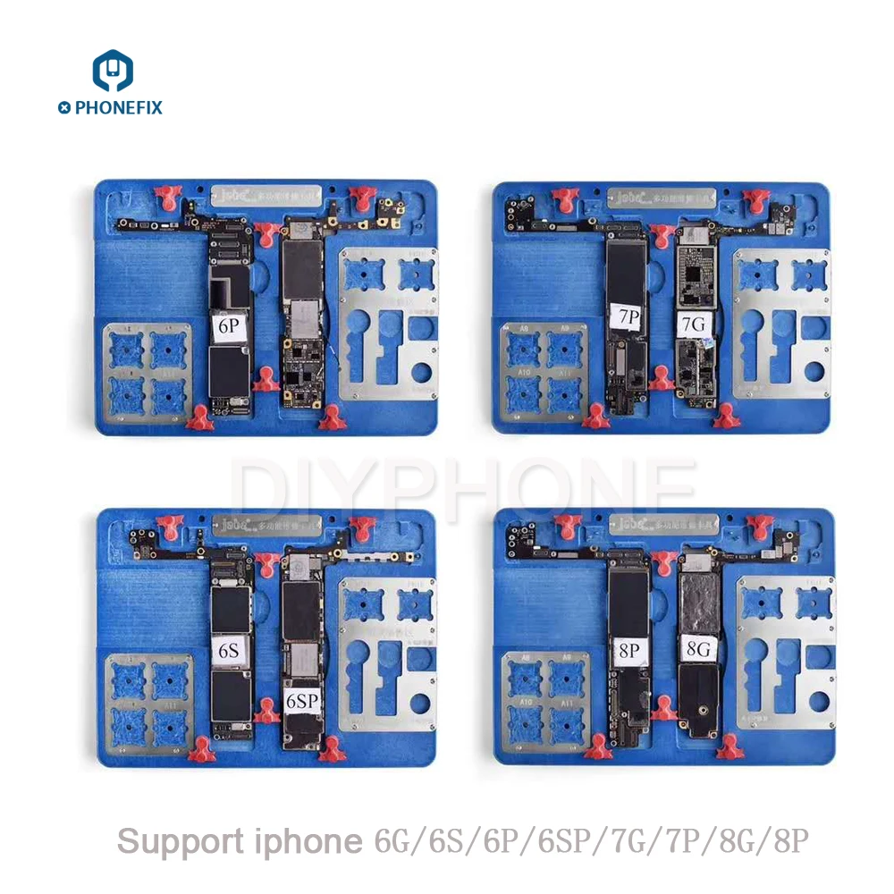 

PHONEFIX PCB Motherboard Holder Fixture Work Platform for iPhone 8 7 6SP 6 A8 A9 A10 A11 PCB Fixture Holder Soldering Repair