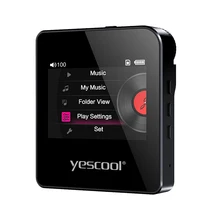 Yescool S3 Professional HIFI stereo Lossless MP3 player Mini Sports player Support 128G TF card Audiophile Full format decoding
