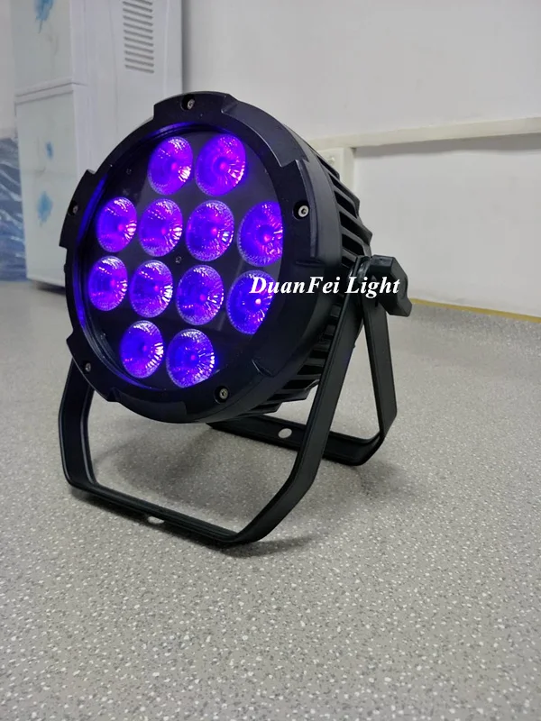 12x12w led battery flat par  (5)