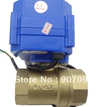 1 ''латунь Электрический мяч Клапан 220 В Напряжение cwx-15q/N