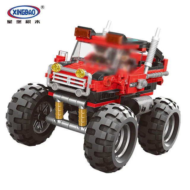 XingBao-03025-331Pcs-Car-Series-The-super-big-foot-car-Set-Building-Blocks-Bricks-For-Kids.jpg_640x640 - 
