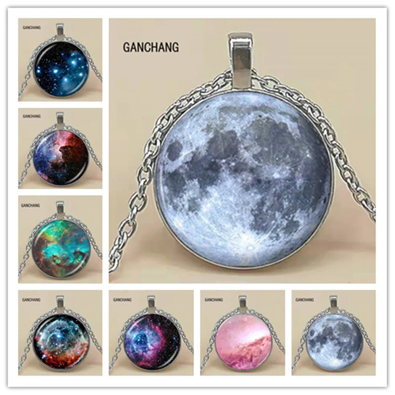 

Nebula Series Necklace Galaxy Astronomical Pendant Solar System Jewelry Space Cosmic Necklace Galaxy Jewelry