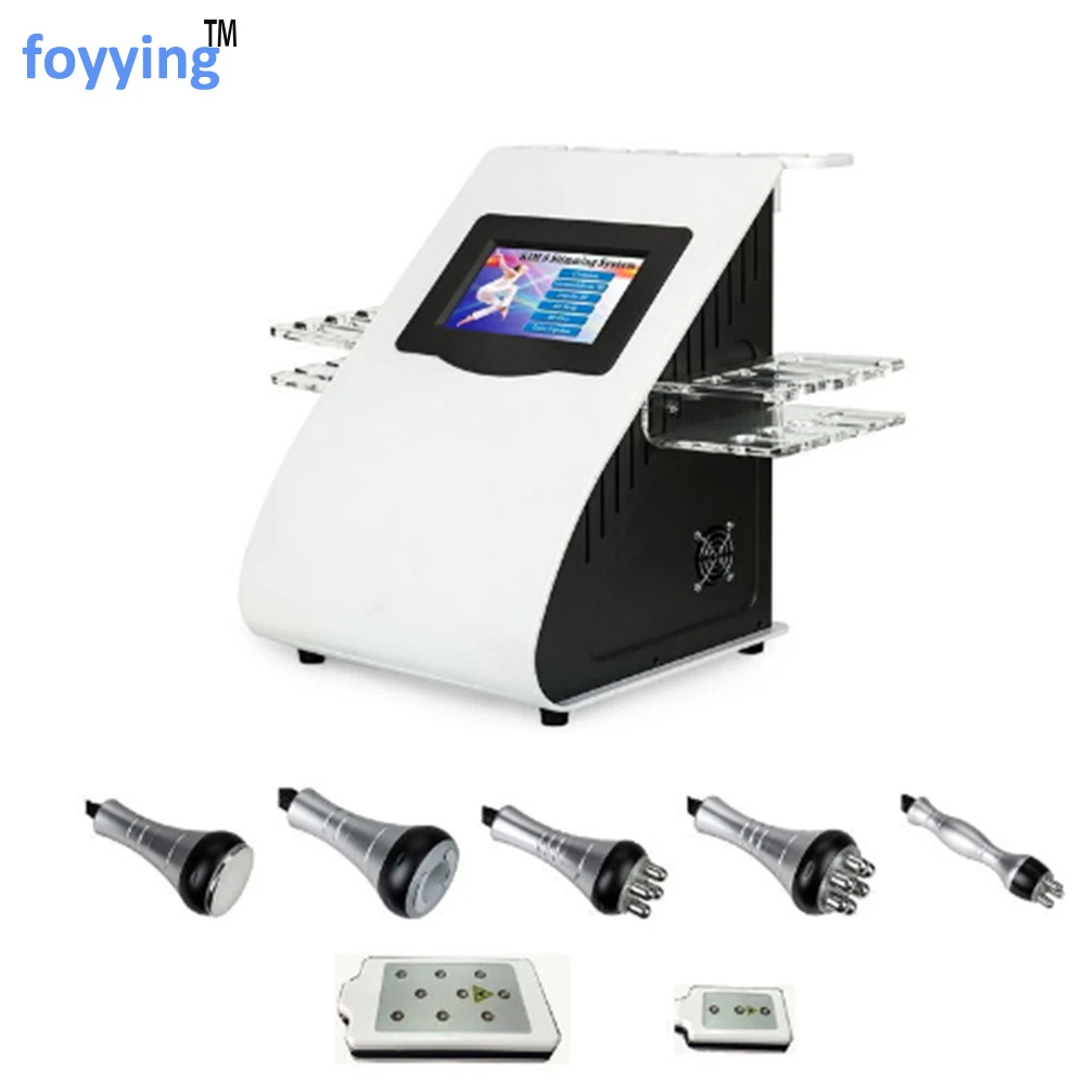 

foyying 2019 Hot Product 6 in 1 Vacuum Laser Radio Frequency RF 40K Cavi Lipo Slimming Ultrasonic Liposuction Cavitation Machine