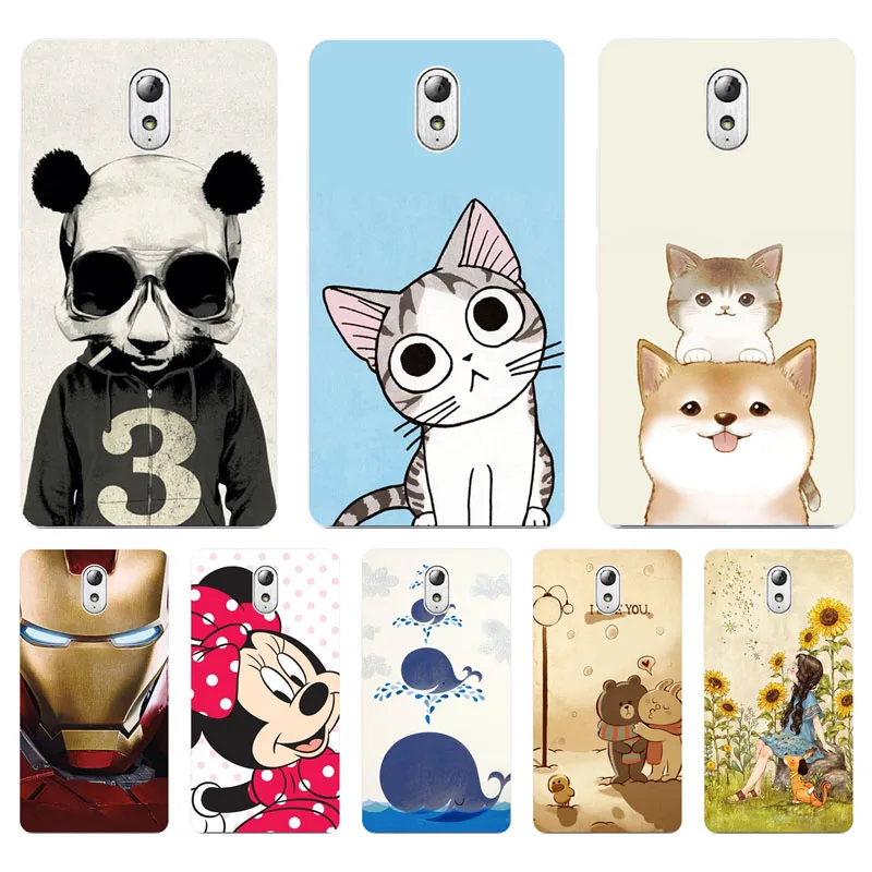 

Lenovo vibe p1m Case,Silicon cartoon Painting Soft TPU Back Cover for Lenovo vibe p1ma40 protect Phone cases shell