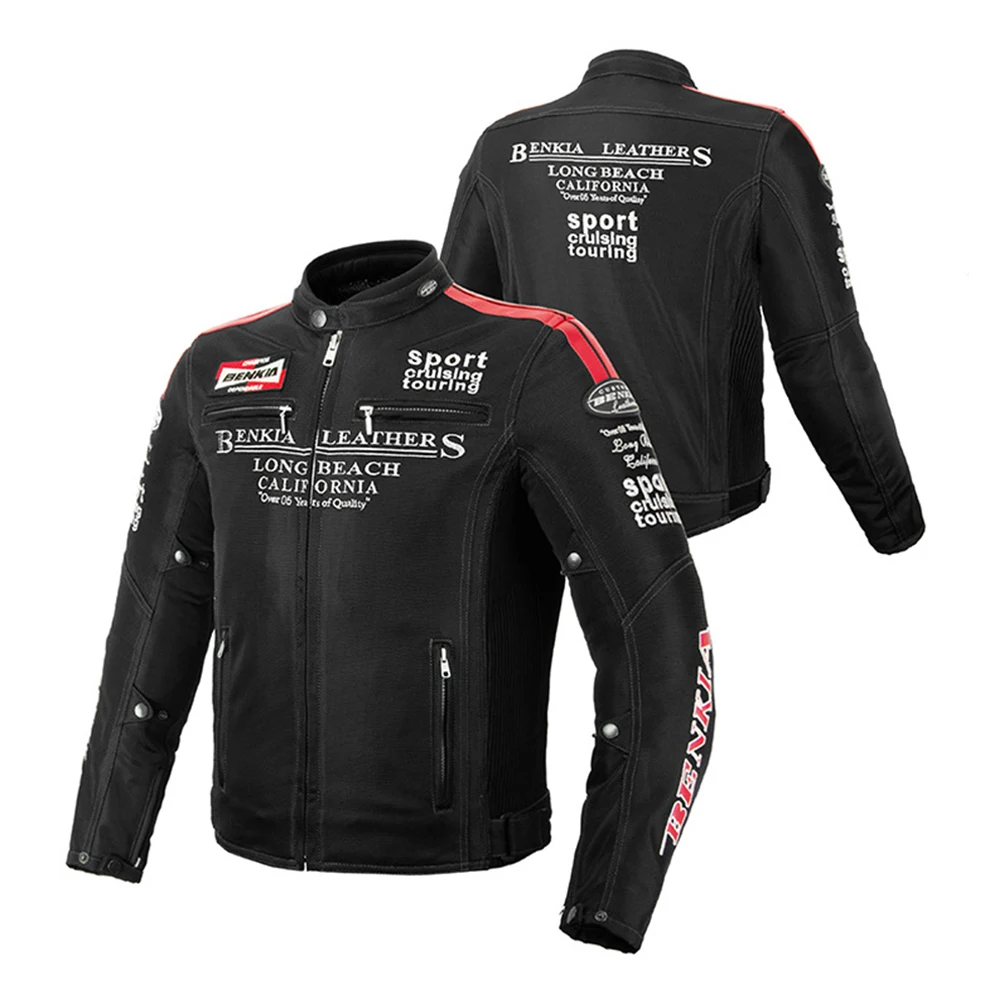 BENKIA Motorcycle Jacket Men Motorbike Jacket Moto Protective Gear Motorcycle Full Body Armor Autumn Winter Moto Clothing BENKIA Motorcycle Jacket Men Motorbike Jacket Moto Protective Gear Motorcycle Full Body Armor Autumn Winter Moto Clothing