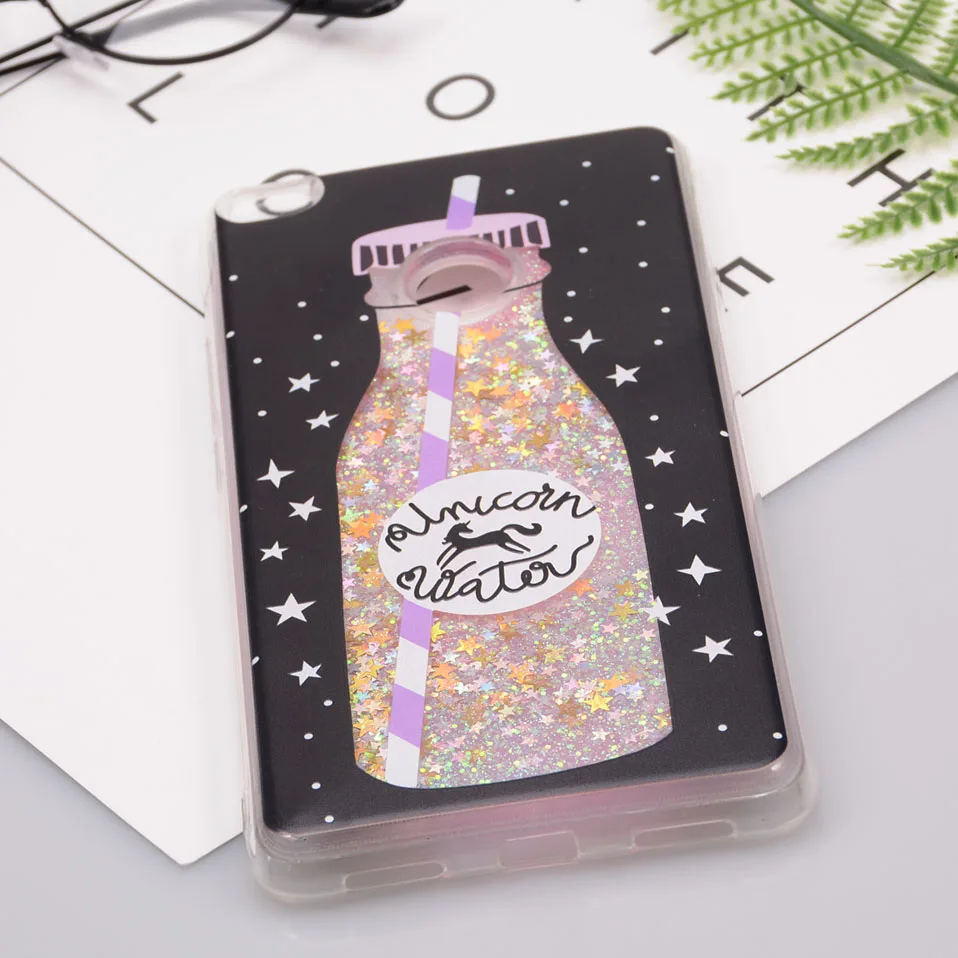 Reaoom for Xiaomi Mi Max 2 Case Glitter Dynamic Liquid Colorful Star Quicksand Cute Bottle Unicorn Cover for Xiaomi Mi Max2      (5)