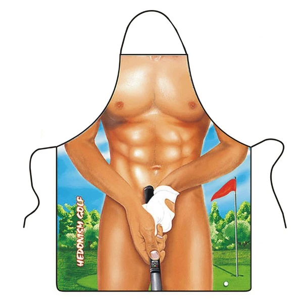 Funny Apron Sexy Kitchen Apron Cooking Dinner Party Baking Aprons For Woman And Man BBQ Party Cartoon delantal cocina CWQ023