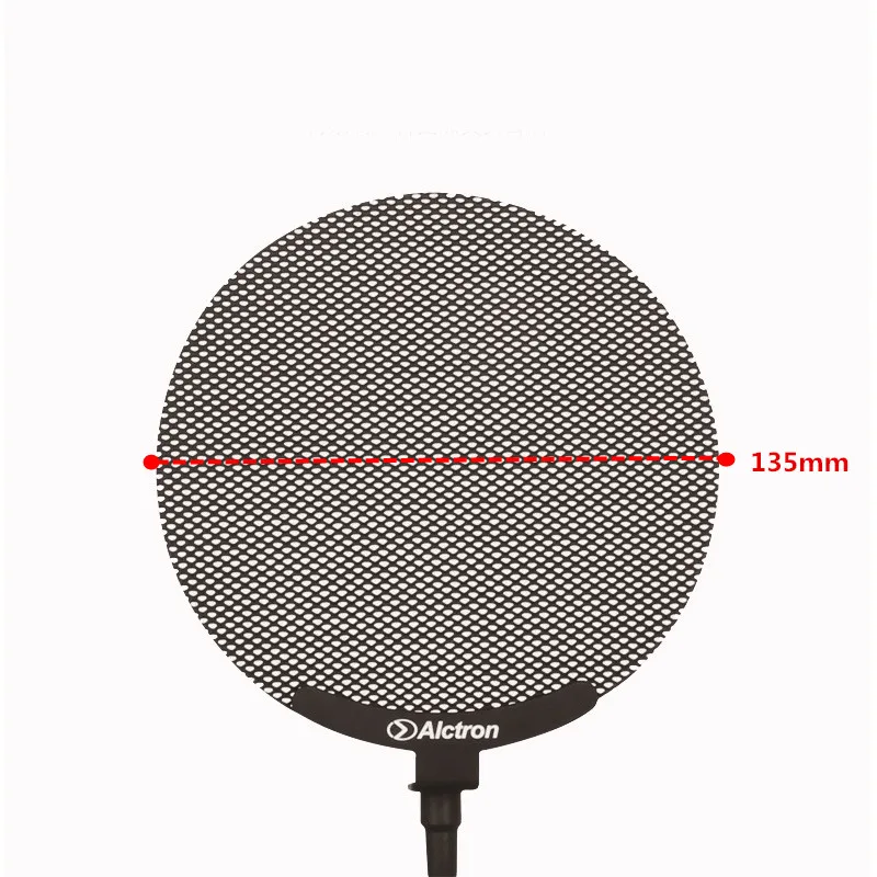 Musan Alctron 13,5 см металлический микрофон поп-фильтр с 30 см гибким поворотным креплением микрофон Поп для синий микрофон Yeti запись