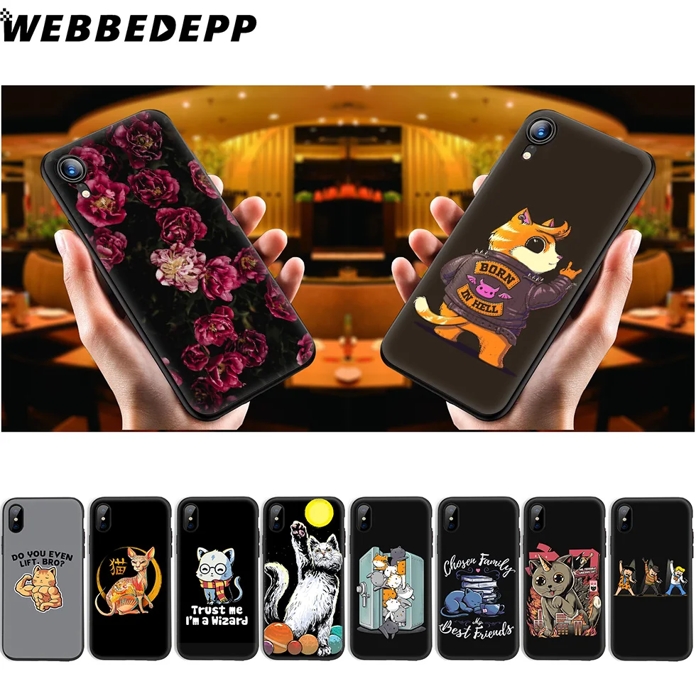 WEBBEDEPP Freddies классический милый мягкий силиконовый чехол с животными для iPhone 11 Pro Xr