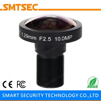 

SMTSEC SL-RY129F25 1.29mm 1/2.5" F2.5 M12X0.5 HD 10MP 185 Degrees Wide Angle Fisheye Lens for Industrial CCTV Security Camera