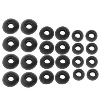 

12 Pairs(S/M/L) Soft Silicone Replacement Eartips Earbuds For Earphone Headphone