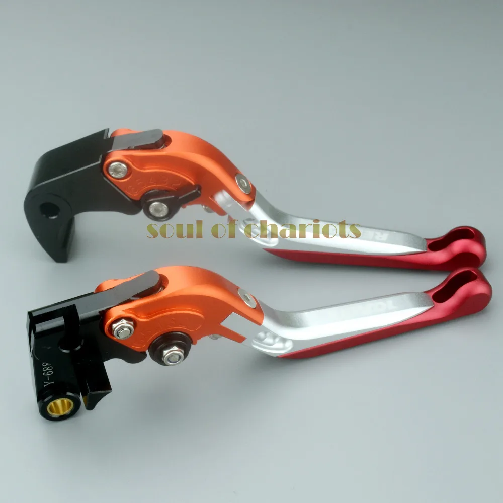 Для Honda CBR1000RR 2004-2007 CB1000R 2008-2014 Мотоцикл Регулируемый Складной Выдвижная сцепные