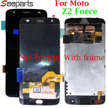 

5.5" Black White LCD for Motorola MOTO Z2 Force XT1789 LCD Display with Touch Screen Digitizer Assembly For Moto Z2 Force LCD