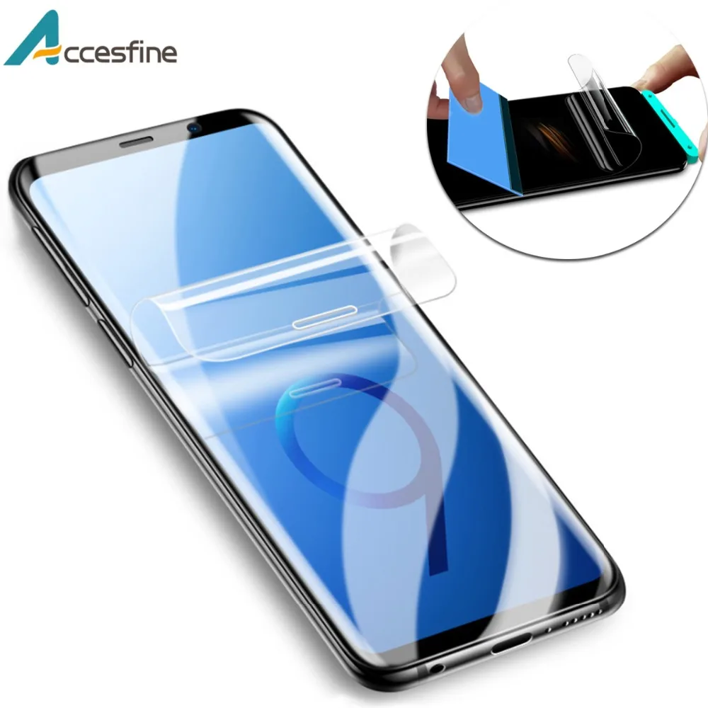 Мягкая защитная пленка для Samsung Galaxy S6 S7 Edge A8 S8 S9 S10 Plus Note 9 8 Nano TPU Защитная