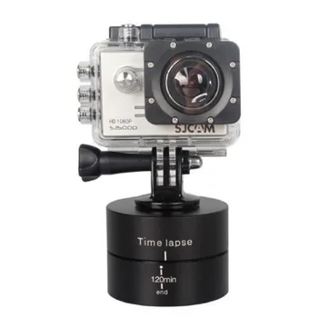 

360 Degrees Rotating Tripod 120 Min Time Lapse Stabilizer With Tripod Adapter For Gopro 6 5 4 3+ 3 Sjcam Xiaoyi Sport Cameras