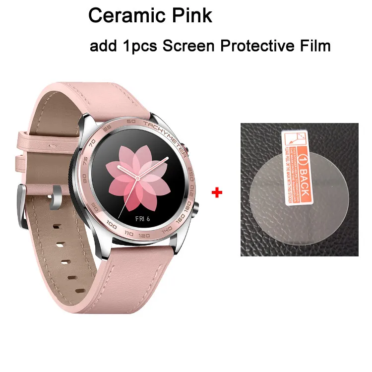 Huawei Honor Watch Dream, умные часы, спортивные, для сна, бега, велоспорта, плавания, горы, gps, 1,2 дюймов, AMOLED, цветной экран, 390*390, часы - Цвет: Ceramic and film