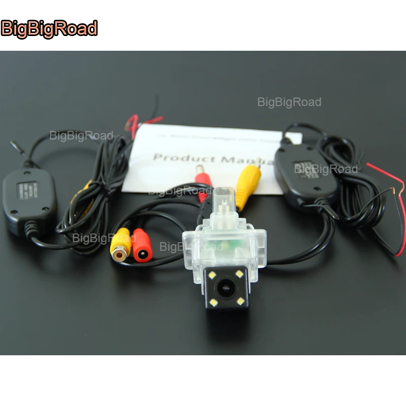 

BigBigRoad For Mercedes Benz C Class W205 / E Class W212 C207 W213 / CLA Class C117 Wireless Camera Car Rear View Backup Camera