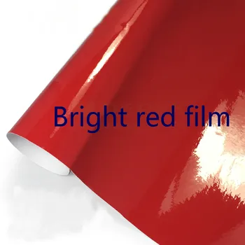 

Beautiful Car Body Film Glossy Red 600mm x 1520mm Vinyl Wrap Paper Styling Sticker