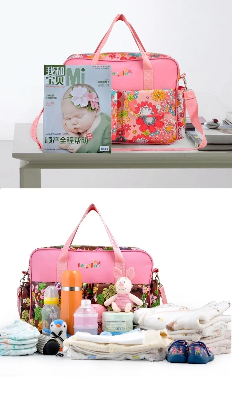 Горячее предложение! Распродажа! Разноцветная сумка для детских подгузников, большая вместительность, модная сумка для мам, сумка для детских колясок, сумка для подгузников, сумка для мам