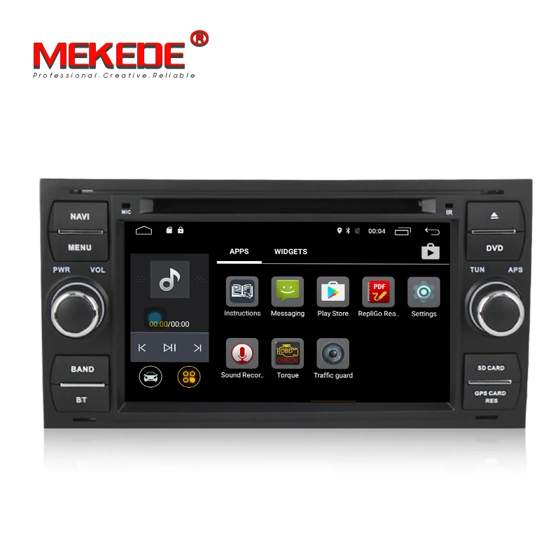 7 &quotAndroid 1 Автомобильная магнитола dvd для фокуса/Transit/Galaxy/Mondeo/Fiesta/C max/S max/Kuga/разъем