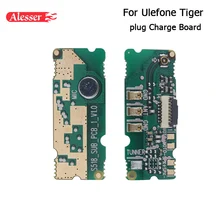 Alesser для Ulefone металлический тигр USB порт телефон USB разъем плата для зарядки с гибким кабелем FCB для Ulefone металлический Тигр сотовый телефон