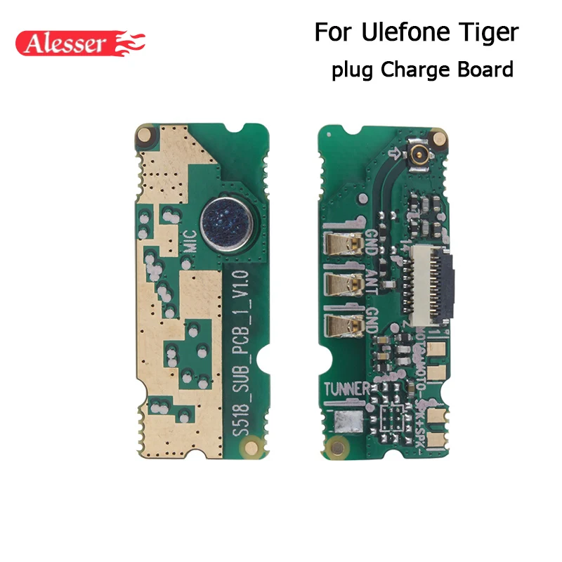 Alesser для Ulefone металлический тигр USB порт телефон разъем плата зарядки с гибким