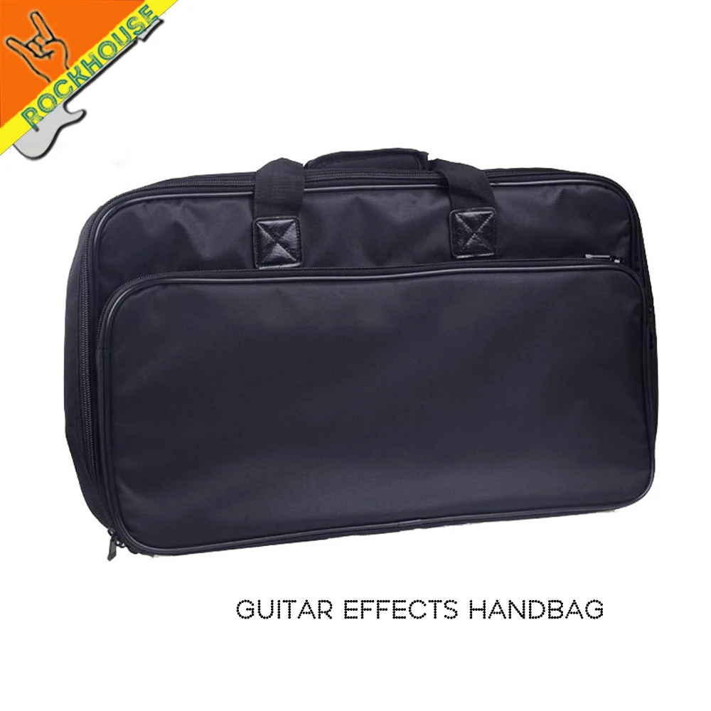 Guitar effects bag handbag Stompbox case pedal board huge space thickening Super durable contain with 10 guitar effects pedals