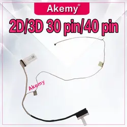 Akemy новый ноутбук LVDS EDP кабель для Asus N551 N551J G551J G58J N551JK N551JW N551JX N551JM N551JB