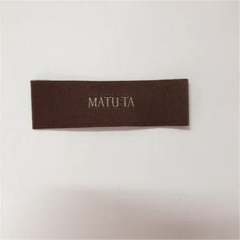 

Custom Clothing Label Garment Labels/ Woven Label