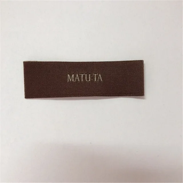 Custom Clothing Label Garment Labels/ Woven Label-in Garment Labels from Home & Garden on ...