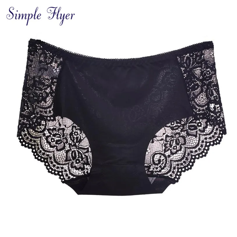Women Pants SIF 2017 Sexy Women Female Briefs Panties Brand Lace Underwear Womens Nylon