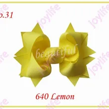 220 шт. Девушка Бутик 2 тона 3.5 Ветряные мельницы волосы бант зажим для волос луки аксессуары