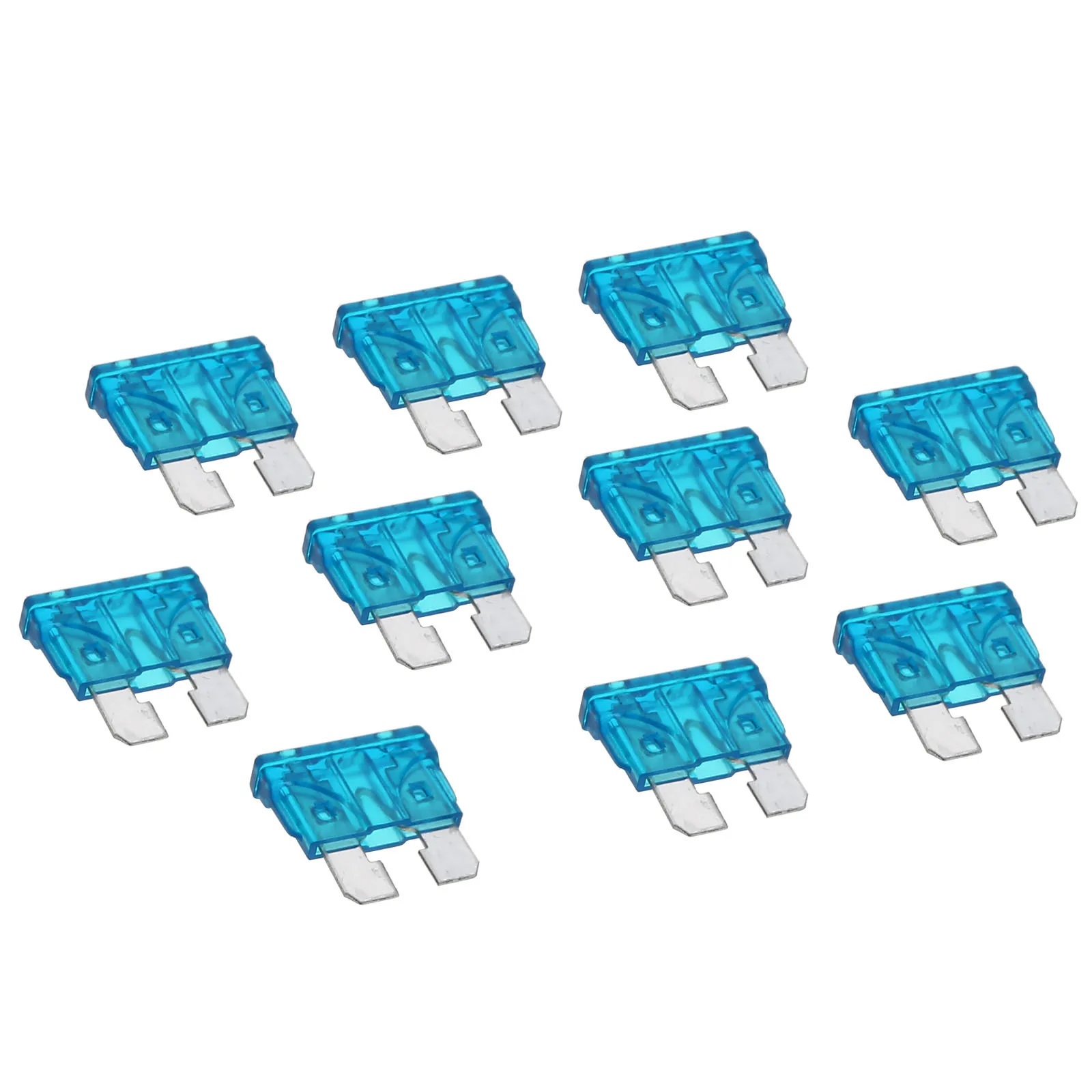 10pc/lot 15A Blue Color Coded Standard Medium Blade ATO / ATC Blade Fuse for Auto Car Truck Fuses