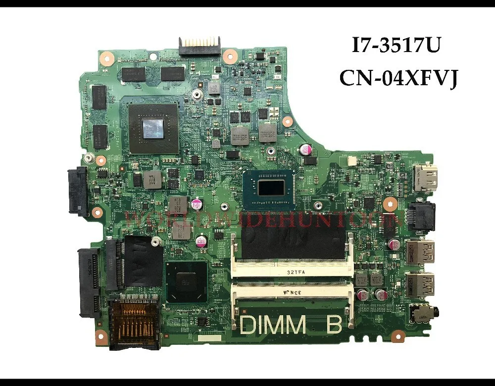 Оптовая продажа материнская плата для ноутбука Dell Inspiron 3421 5421 4XFVJ CN-04XFVJ DDR3L 100%