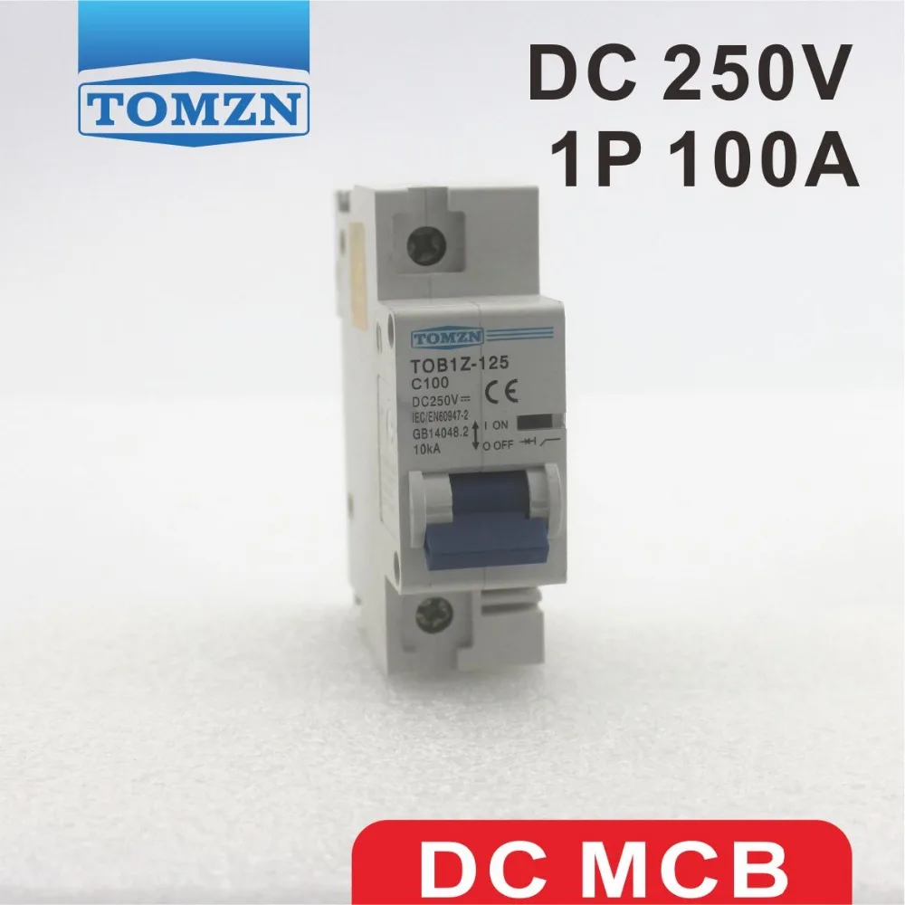 все цены на 1P 100A DC 250V Circuit breaker FOR PV System C curve онлайн