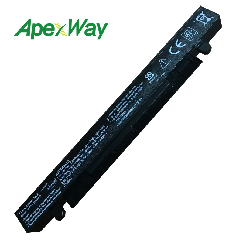 Apexway 14,8 v Аккумулятор для ноутбука ASUS a41 x550a A41-X550A X450 X550A X550 X550C X550B X550V X550D X450C X550CA A450 A550 X550L