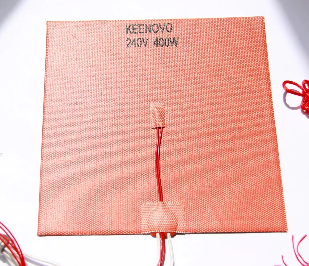 Силиконовый нагреватель Keenovo 200 мм X 400 Вт @ 240 В Вт/NTC 100 к Нагреватель 3D принтера