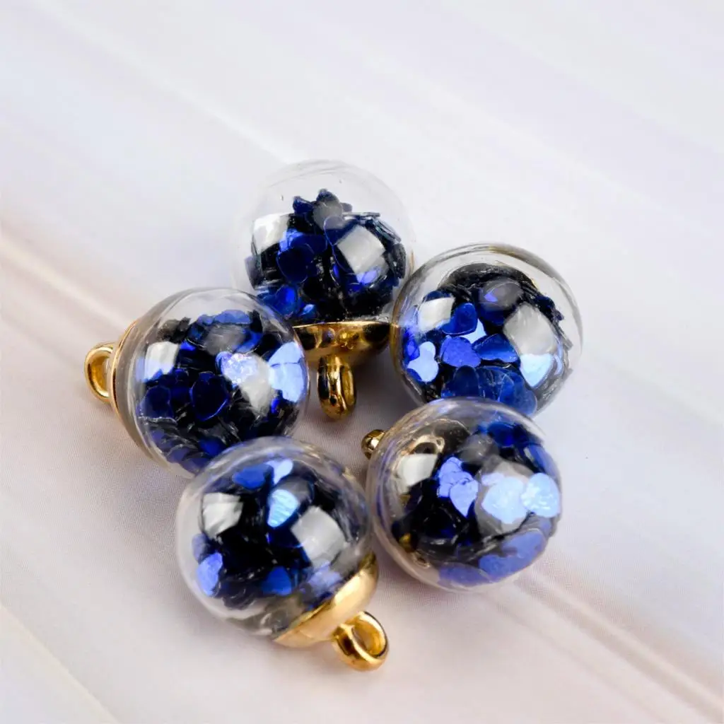 

Hollow Hand-made Glass Bead Not Crystal Beading Jewelry Making Glass Beads Wholesale #IZ527