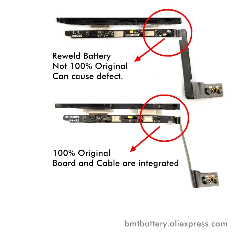 BMT 10 шт Foxcon Фабричный аккумулятор 1715 mAh 3,82 V аккумулятор для iPhone 6 S Замена Ремонт Подлинная перепечатанная в