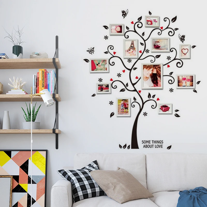 JX-LCLYL  Removeble Photo Tree Family Kid Wall Art Stickers Vinyl Decal Wall Home Decor