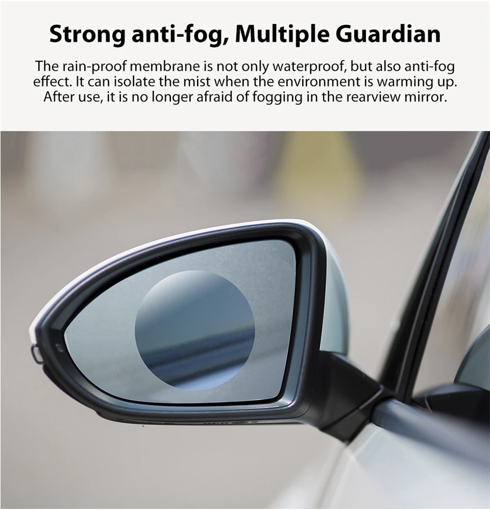 Original Xiaomi Mijia Guildford Car Rearview Mirror Protective Film Rainproof Anti Fog Protector Membrane waterproof stick