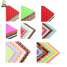«Bonecos em feltro com padrão para artesanato, bonecos de costura, artesanato, decoração de casa, tecido não tecido, espessura de 1mm 15x15cm