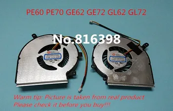 

New Brand Laptop CPU Cooling Fan FOR MSI GE62 GE72 PE60 PE70 GL62 Left &Right PAAD06015SL