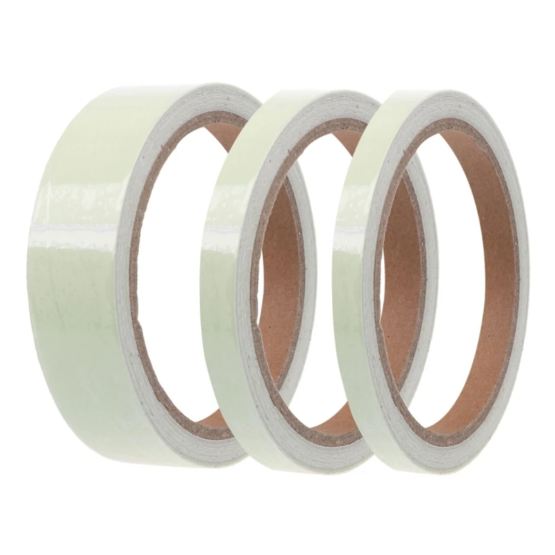 

1PC 3M Green Luminous Tape Glow In The Dark Self-adhesive Warning Security Tape3