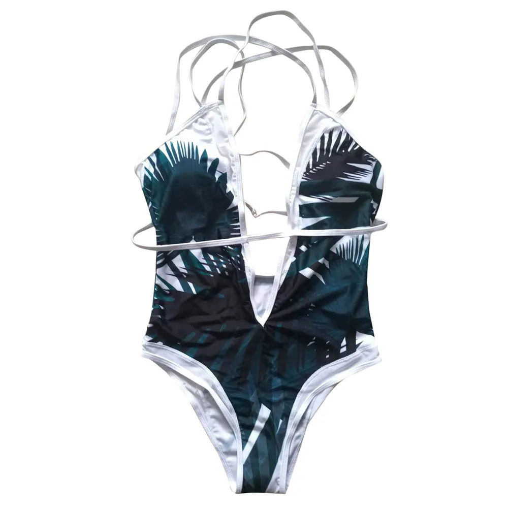 

JAYCOSIN One Piece Women's Bathing Monokini Push Up Padded Pure And Cute