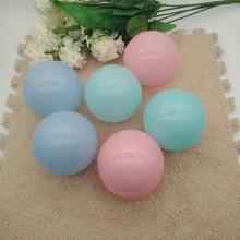 7 см шарики океана мяч ярких цветов Экологичные Мягкие пластиковые анти-стресс воздушные игрушки для детей на открытом воздухе/в помещении спортивная игрушка 50 шт