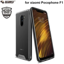TOIKO Chiron Гибридный Жесткий ПК Мягкий ТПУ бампер защитные чехлы для xiaomi Pocophone F1 противоударный корпус Poco F1 Прозрачный чехол для телефона