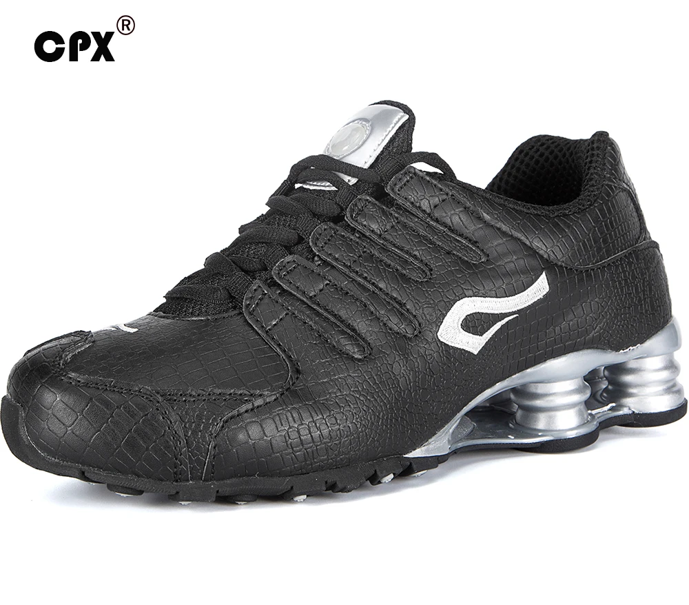 Оригинальный CPX мужская кожаная обувь tenis спортивная обувь Крокодил черный белый мужские теннисные кроссовки zapatillas deportivas hombre спортивные