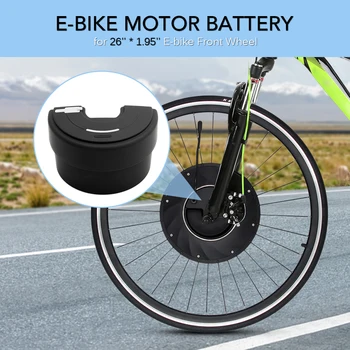 

36V 3200mAh E-bike Motor Battery for 26'' * 1.95'' / 700x23c E-bike Front Wheel Ebike Battery Electric Bicycle Conversion Part